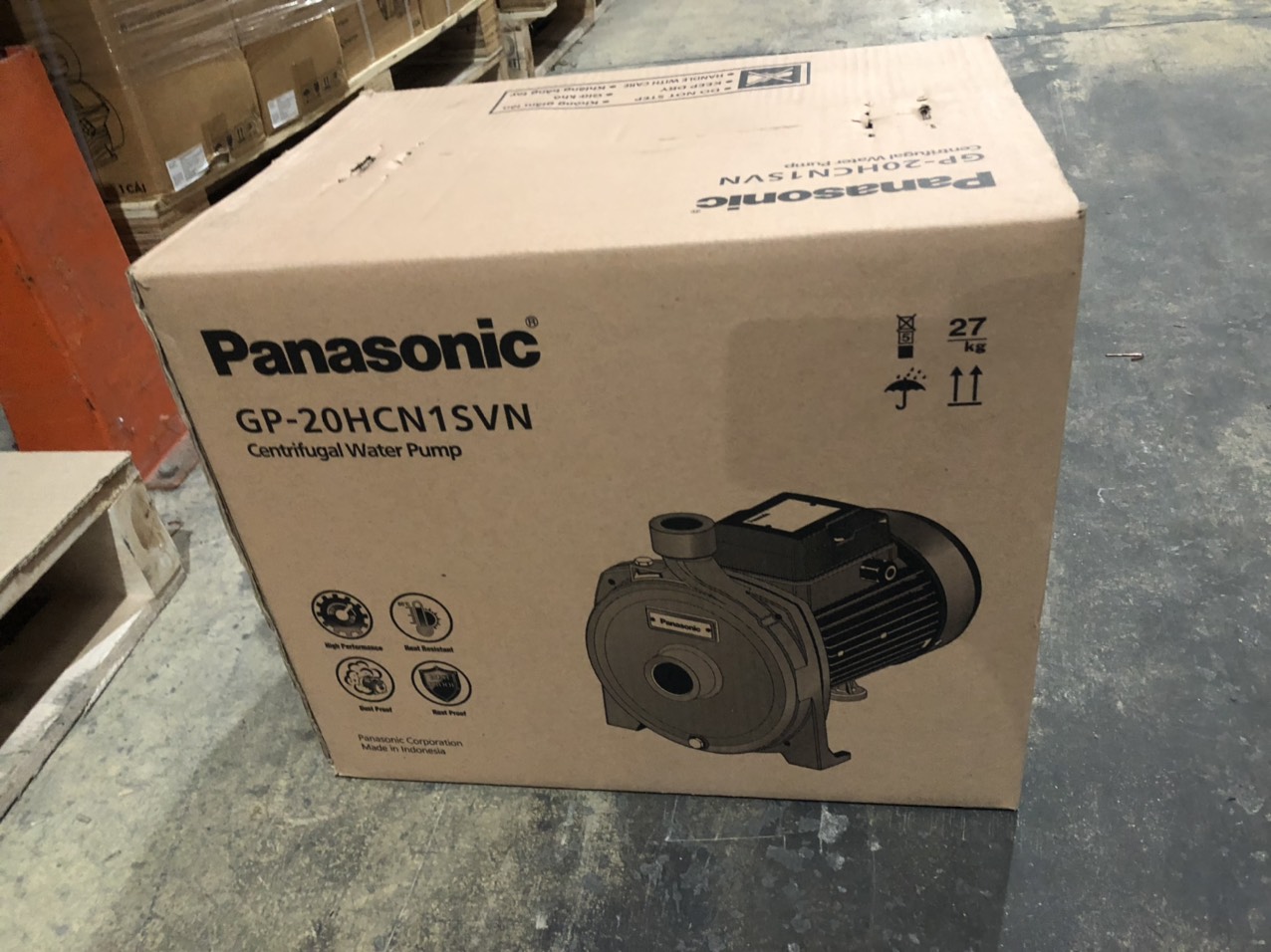 [CHÍNH HÃNG] Máy bơm ly tâm trục ngang Panasonic GP-20HCN1SVN - 2HP