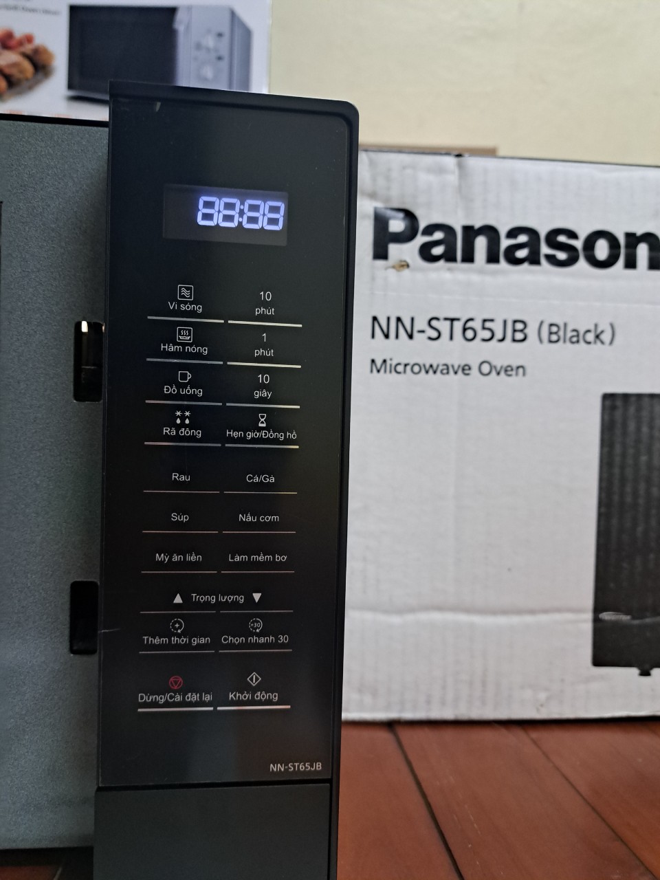 [PANASONIC | ST65JBYUE] [CHÍNH HÃNG] LÒ VI SÓNG PANASONIC NN-ST65JBYUE