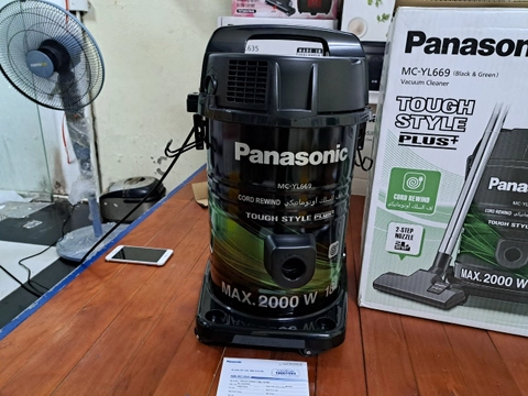 [HÀNG CHÍNH HÃNG] Máy Hút Bụi Công Nghiệp Panasonic MC-YL669GN49