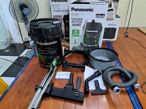 [HÀNG CHÍNH HÃNG] Máy Hút Bụi Công Nghiệp Panasonic MC-YL669GN49