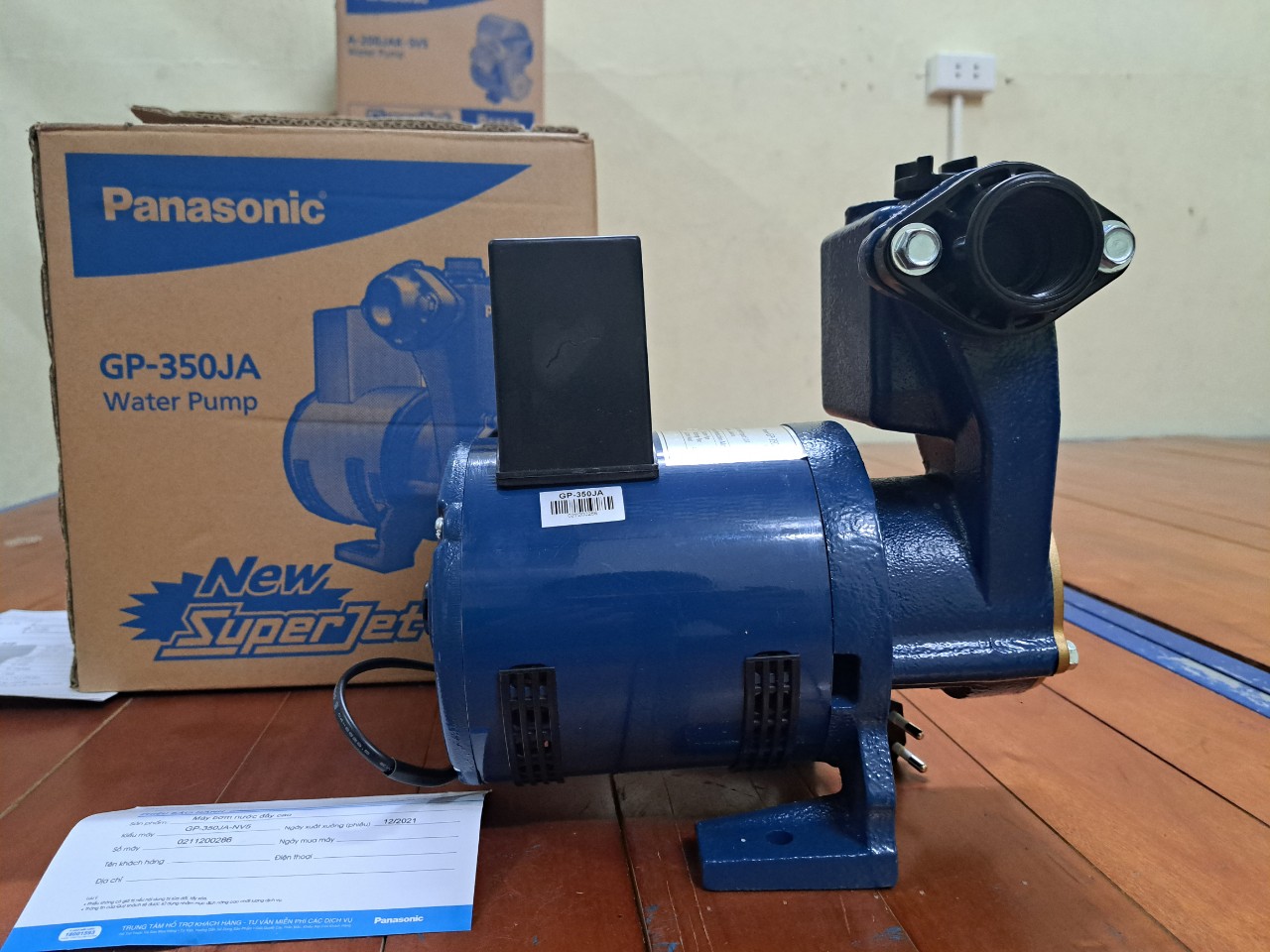 [CHÍNH HÃNG] Máy Bơm Nước Panasonic GP-350JA (350W)