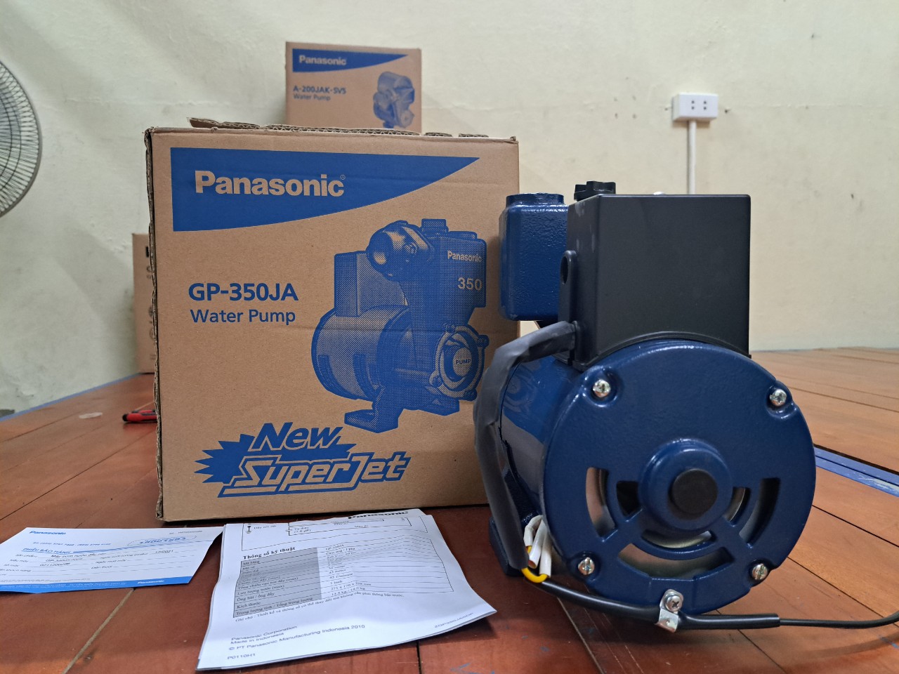 [CHÍNH HÃNG] Máy Bơm Nước Panasonic GP-350JA (350W)