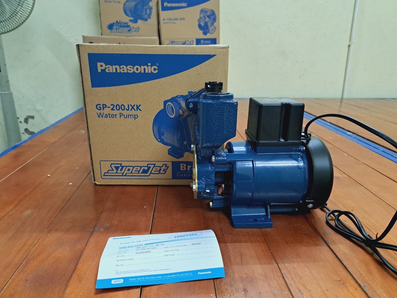 [CHÍNH HÃNG] Máy Bơm Nước Panasonic GP-200JXK-NV5 (200W)