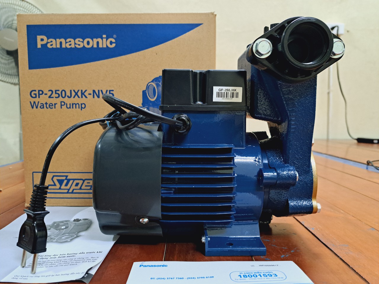 [CHÍNH HÃNG] Máy bơm panasonic GP-250JXK-SV5 250W