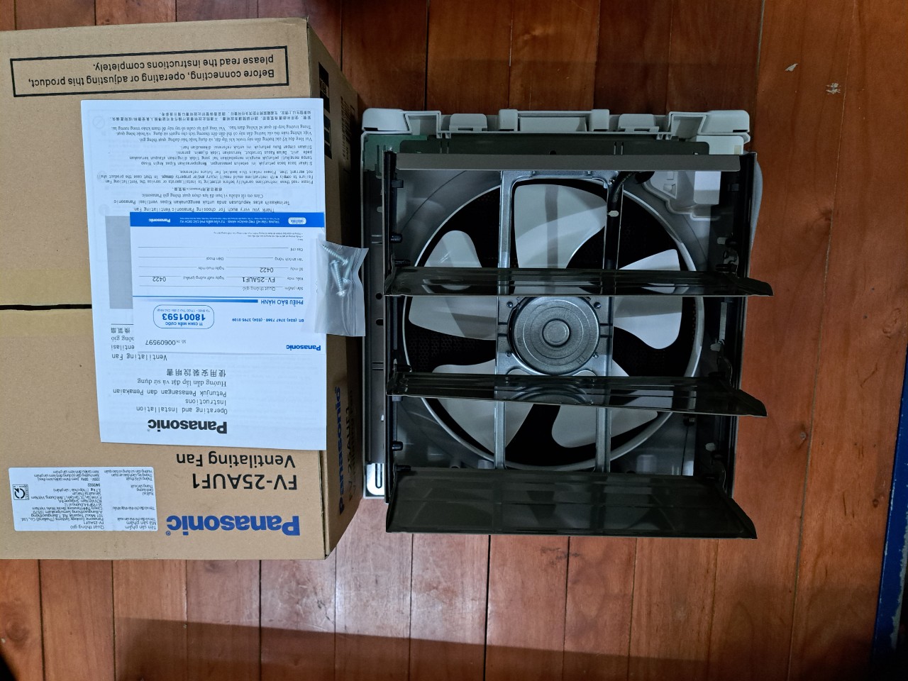 [CHÍNH HÃNG] Quạt hút gắn tường Panasonic FV-25AUF1