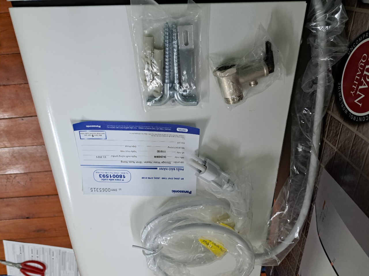 [PANASONIC | DH-20HBMVW] [HÀNG CHÍNH HÃNG] Máy nước nóng Panasonic DH20HBMVW