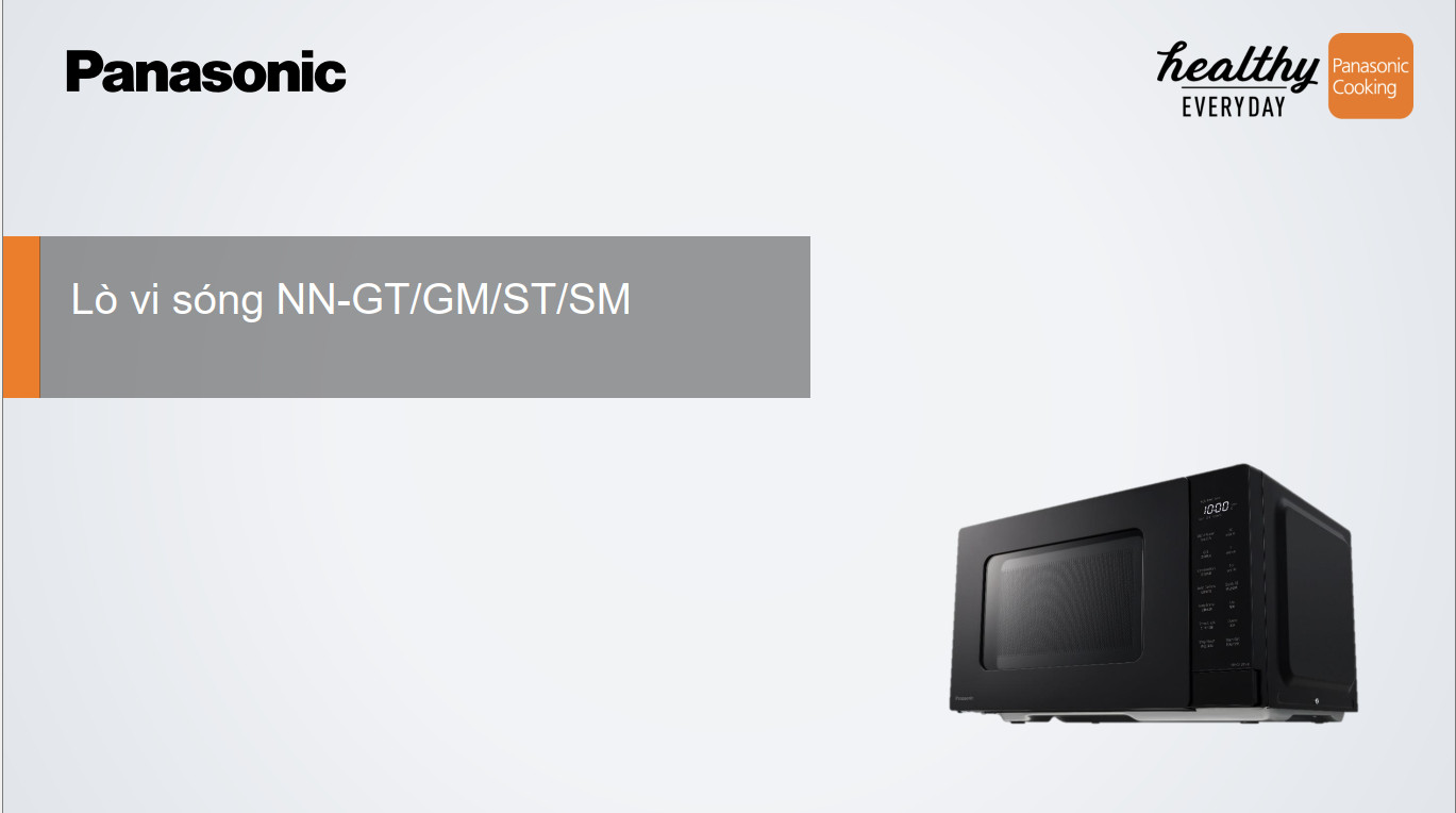 [HÀNG CHÍNH HÃNG] Lò vi sóng Panasonic NN-GT35NB / NN-ST34NB
