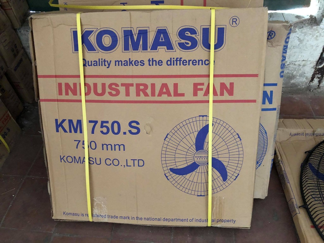[HÀNG CHÍNH HÃNG] [KOMASU] Quạt treo tường Komasu KKM750 / KM650 / KM600
