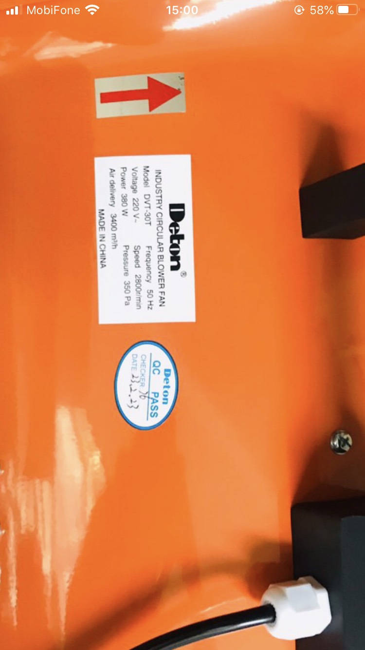 [HÀNG CHÍNH HÃNG] Quạt hướng trục cao áp DVT-20T / DVT-25T / DVT-30T / DVT-35T / DVT-40T / DVT-45T / DVT-50T