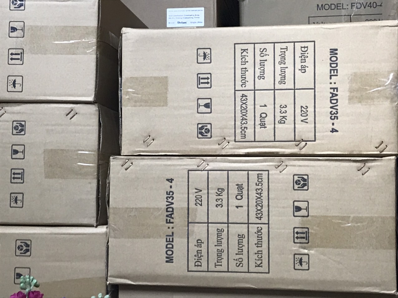 Quạt Deton FADV20-4 / FADV25-4/ FADV30-4 / FADV35-4 / FADV40-4 / FADV50-4 / FADV60-4