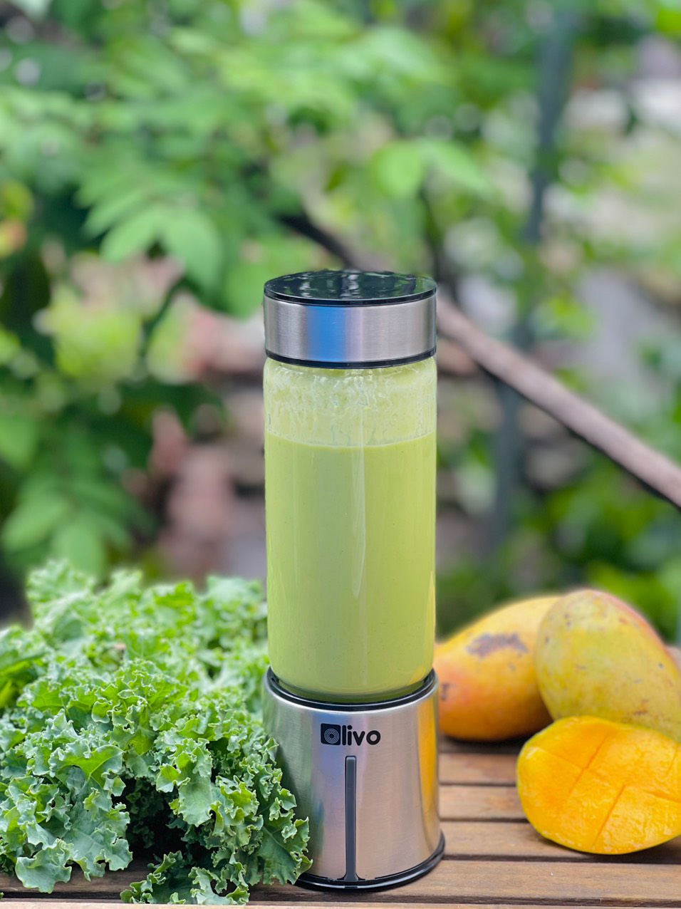 [GIẢM 20%] [HÀNG CHÍNH HÃNG] MÁY XAY SINH TỐ CẦM TAY MINI OLIVO PB01