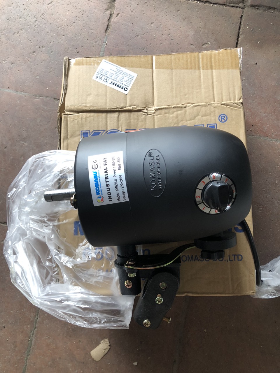 HÀNG CHÍNH HÃNG] Quạt đứng công nghiệp KOMASU KM650S / KM-650S / KM650.S |  ĐIỆN MÁY TÂY HỒ