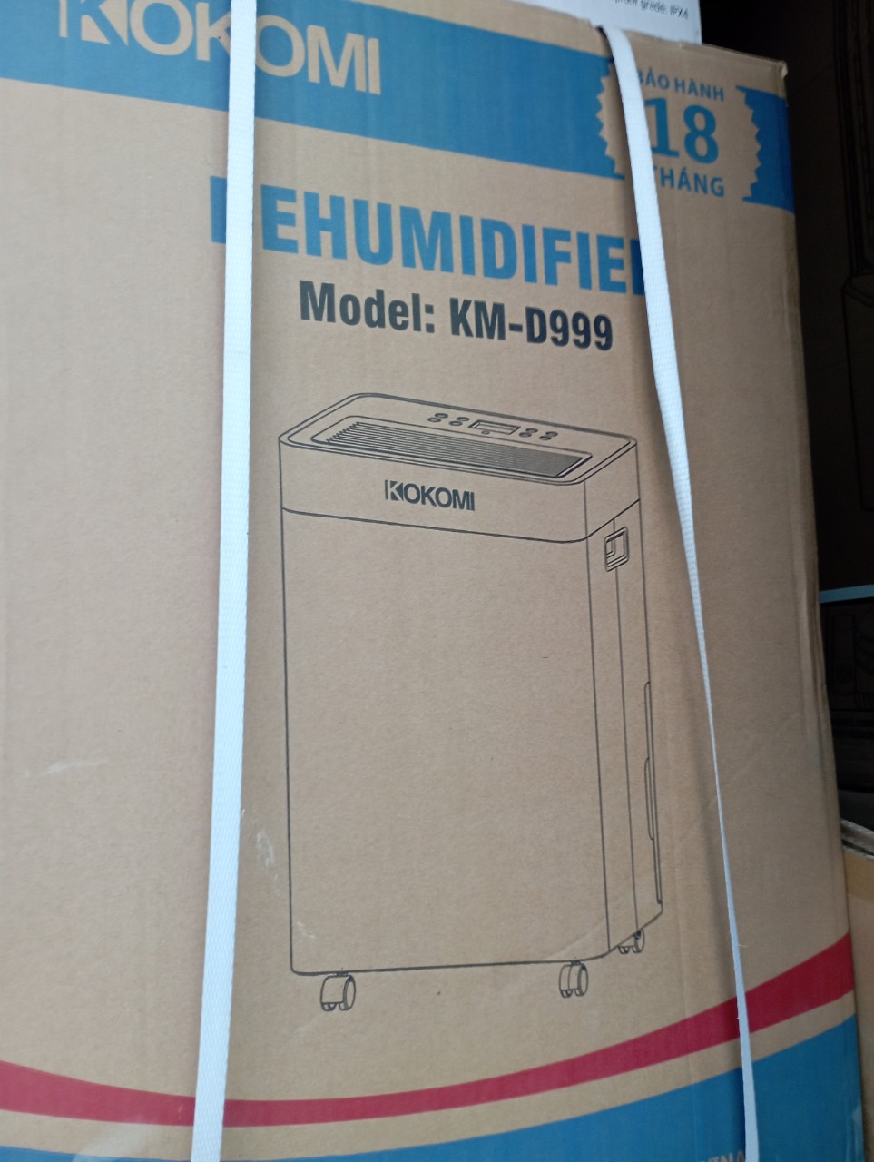 [HÀNG CHÍNH HÃNG] Máy Hút Ẩm cao cấp KOKOMI KD-D999 60 lít