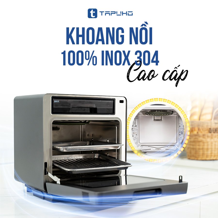 [Hàng chính hãng] Nồi Chiên Hơi Nước TAPUHO TSF16 COLOR PLUS