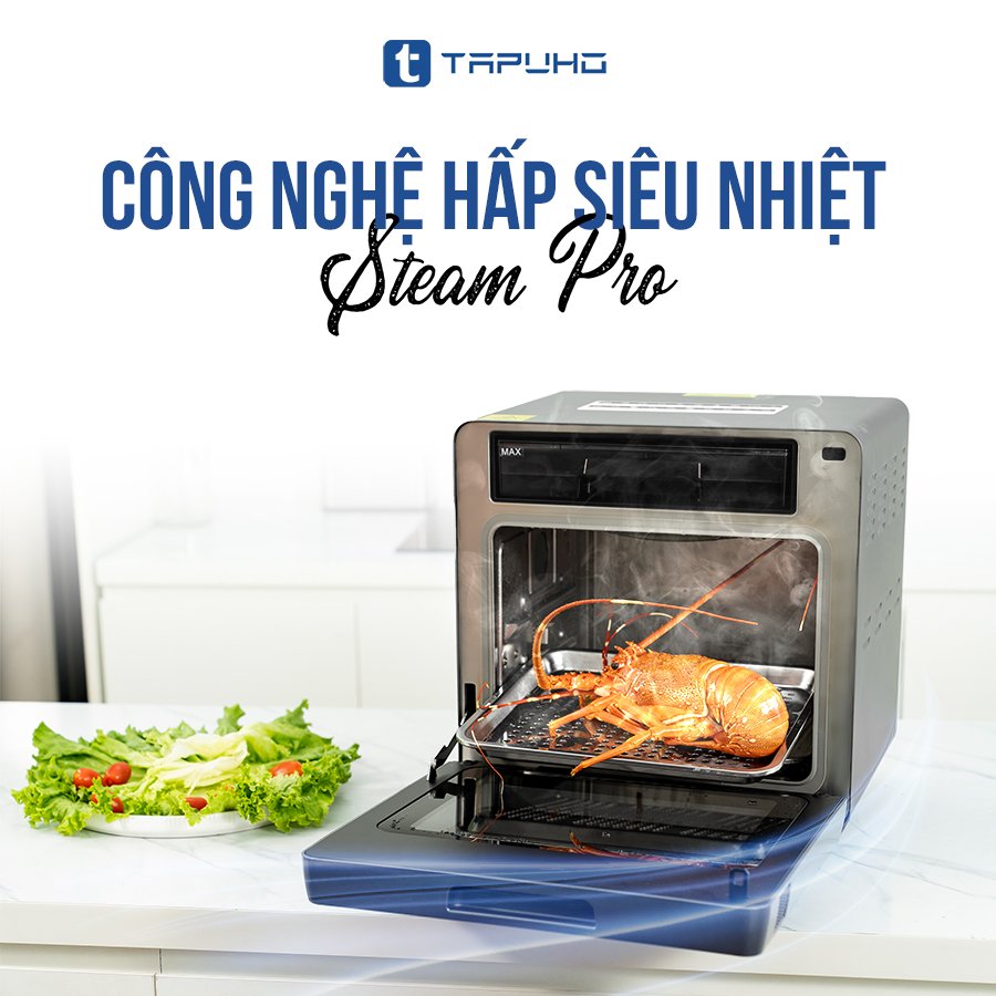 [Hàng chính hãng] Nồi Chiên Hơi Nước TAPUHO TSF16 COLOR PLUS / Máy đa năng TAPUHO T01