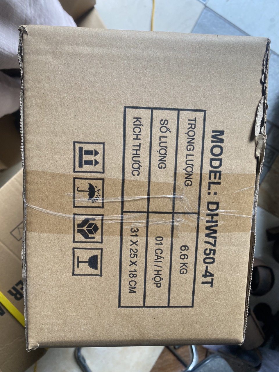 [HÀNG CHÍNH HÃNG] Quạt treo tường công nghiệp Deton DHW750-T