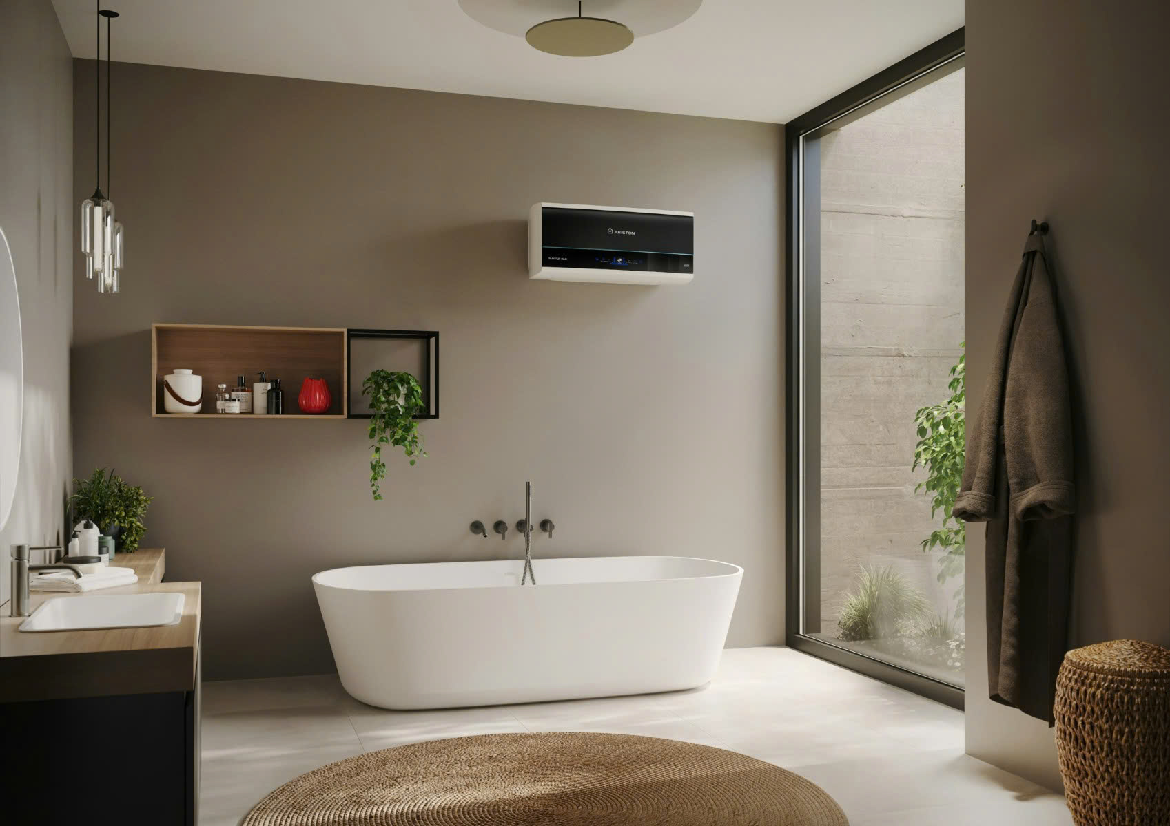 [HÀNG CHÍNH HÃNG] Bình nước nóng lạnh Ariston Vitaly 15 lít