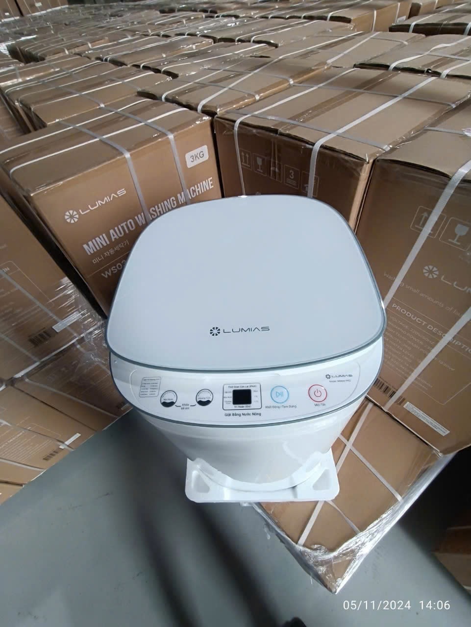 [GIẢM 30%] [HÀNG CHÍNH HÃNG] Máy giặt Lumias WS030 PRO 3kg