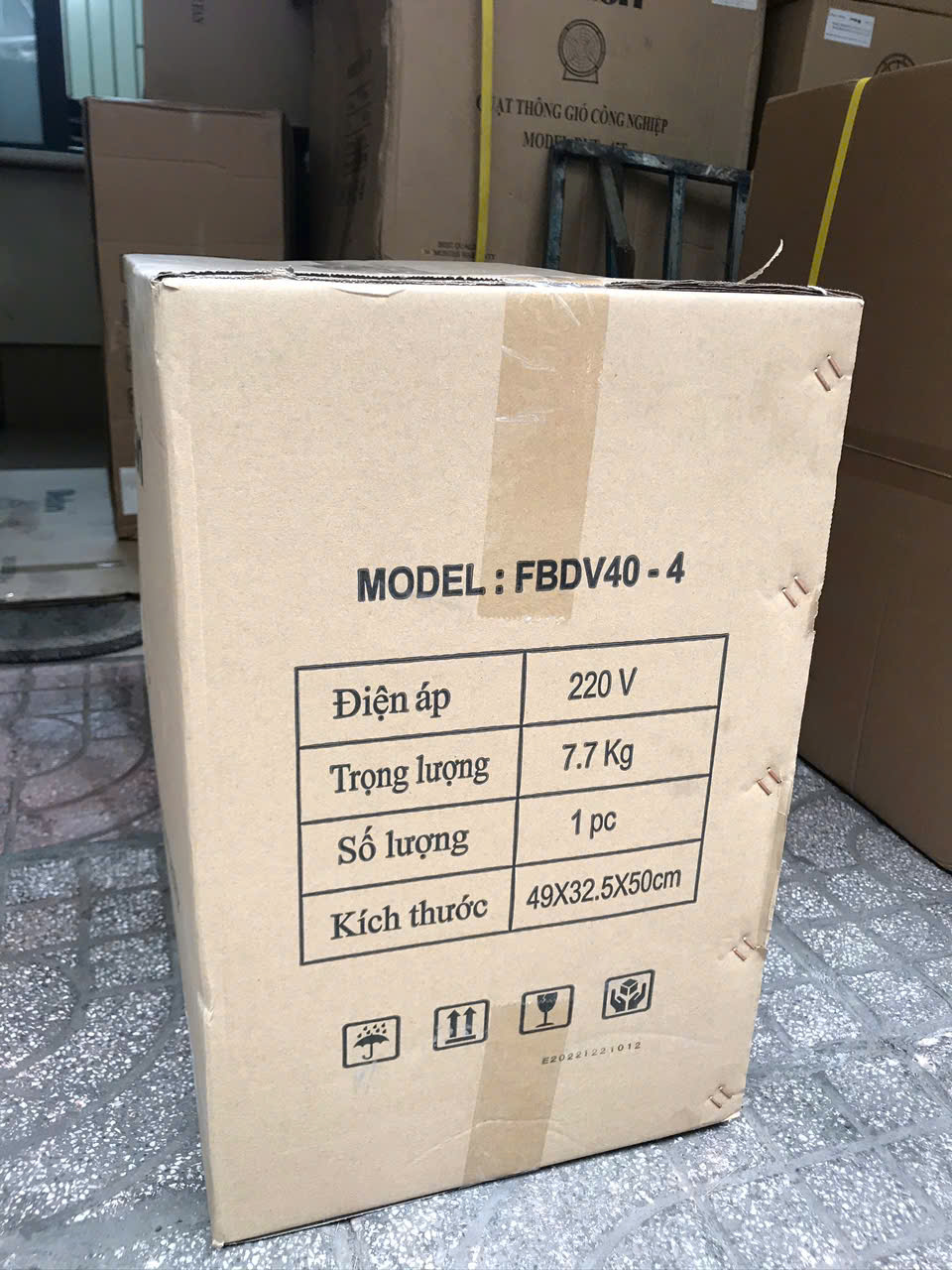 [HÀNG CHÍNH HÃNG] Quạt thông gió vuông Deton FAG 40-4T = FBDV40-4