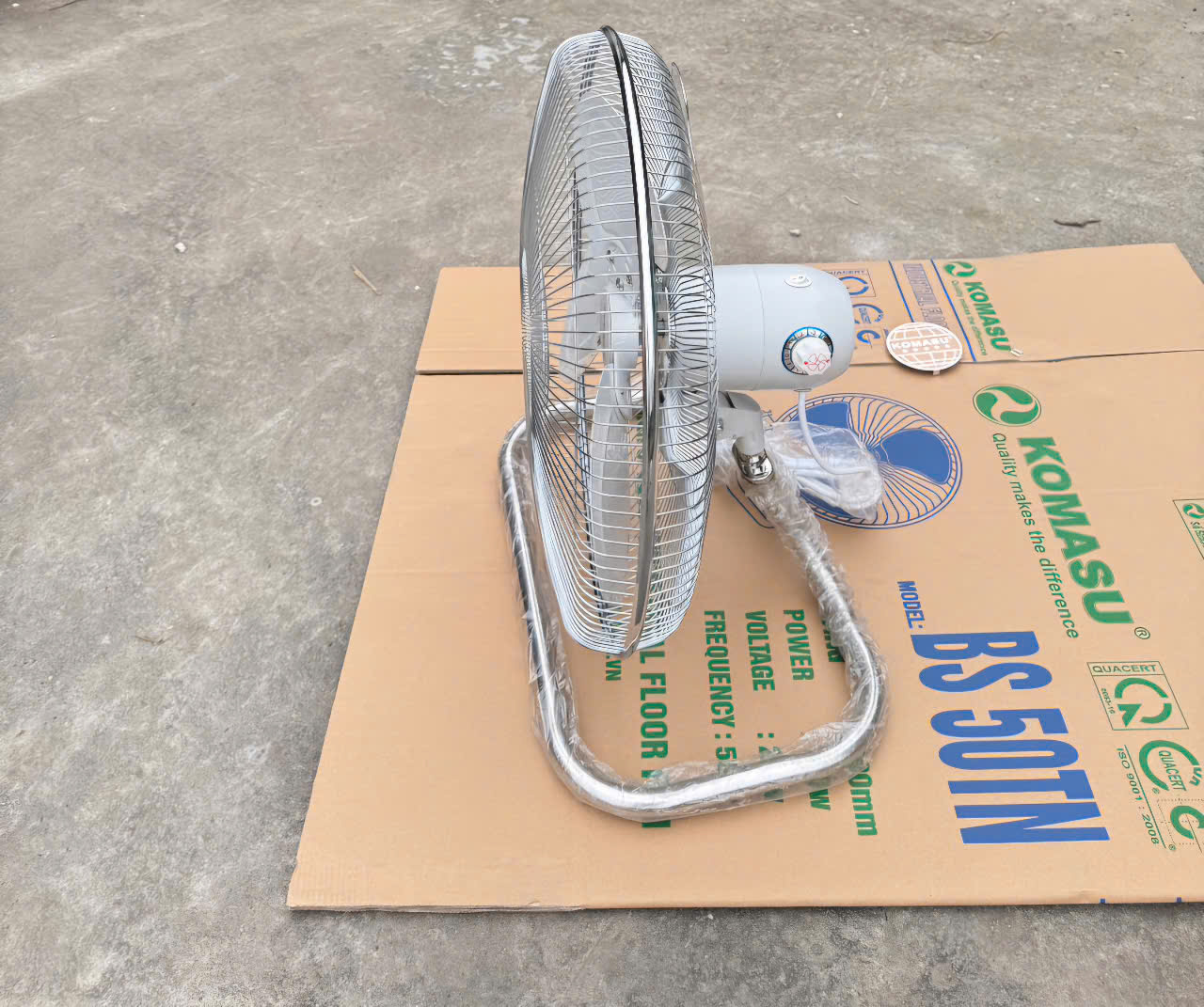 [HÀNG CHÍNH HÃNG] Quạt chân quỳ có tuốc năng Komasu BS50-TN (Chính hãng)