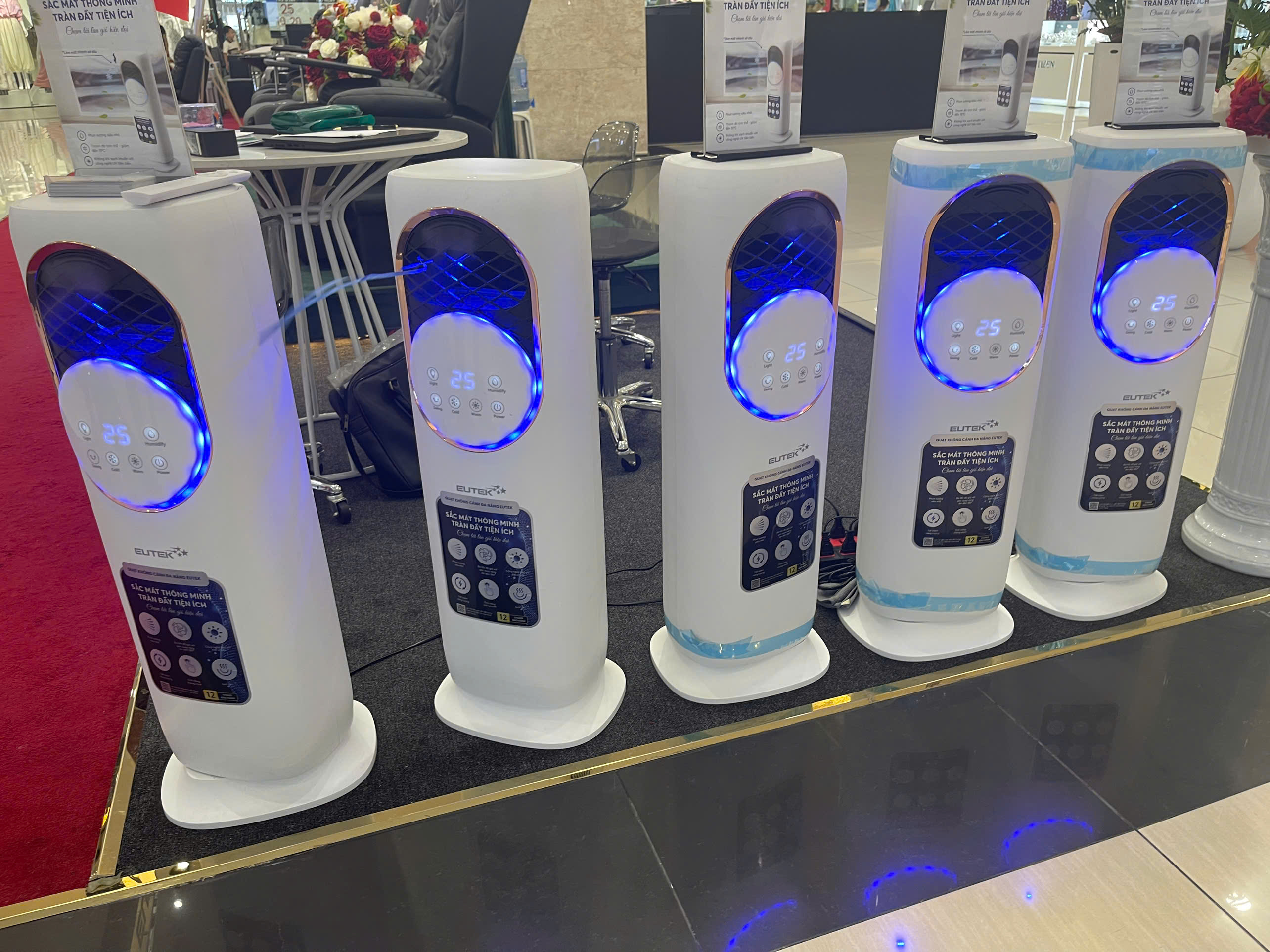 QUẠT KHÔNG CÁNH ĐA NĂNG EUTEK