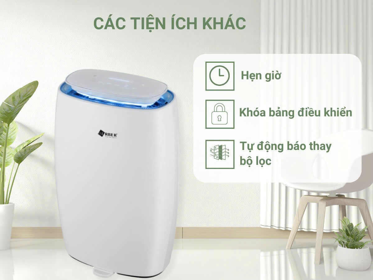 [HÀNG CHÍNH HÃNG] Máy lọc không khí ABMLKK35M 35m2 - xuất xứ thương hiệu Đức