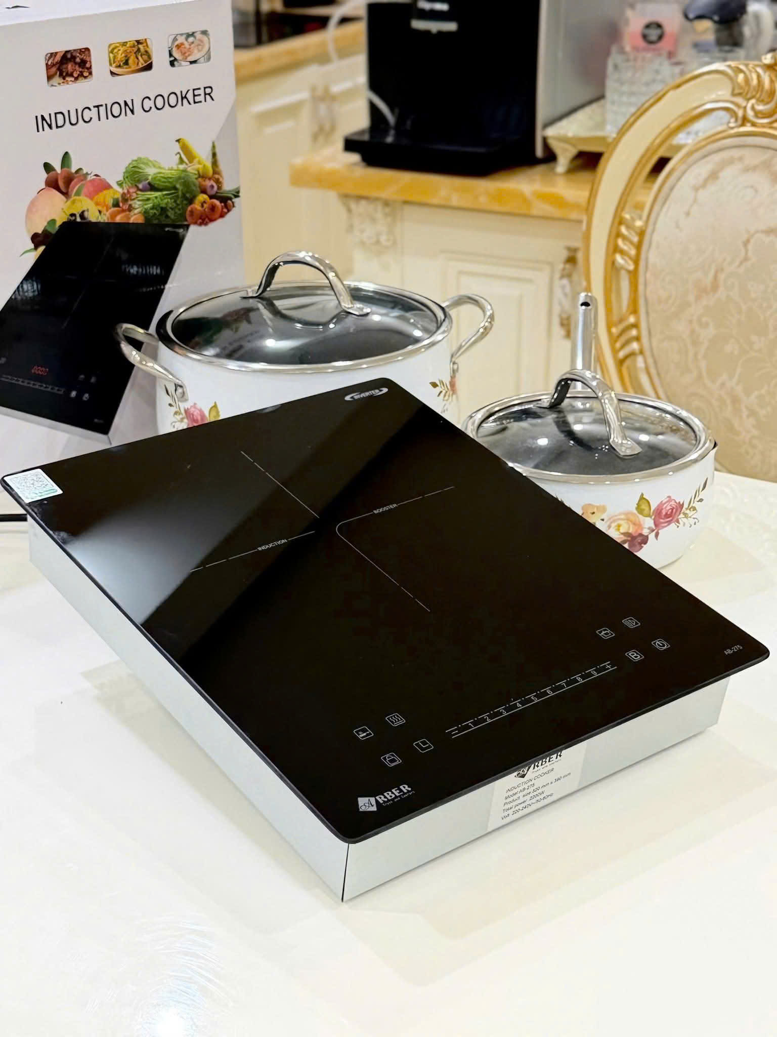 [HÀNG CHÍNH HÃNG] Bếp từ đơn Arber AB-275 xuất xứ thương hiệu Đức