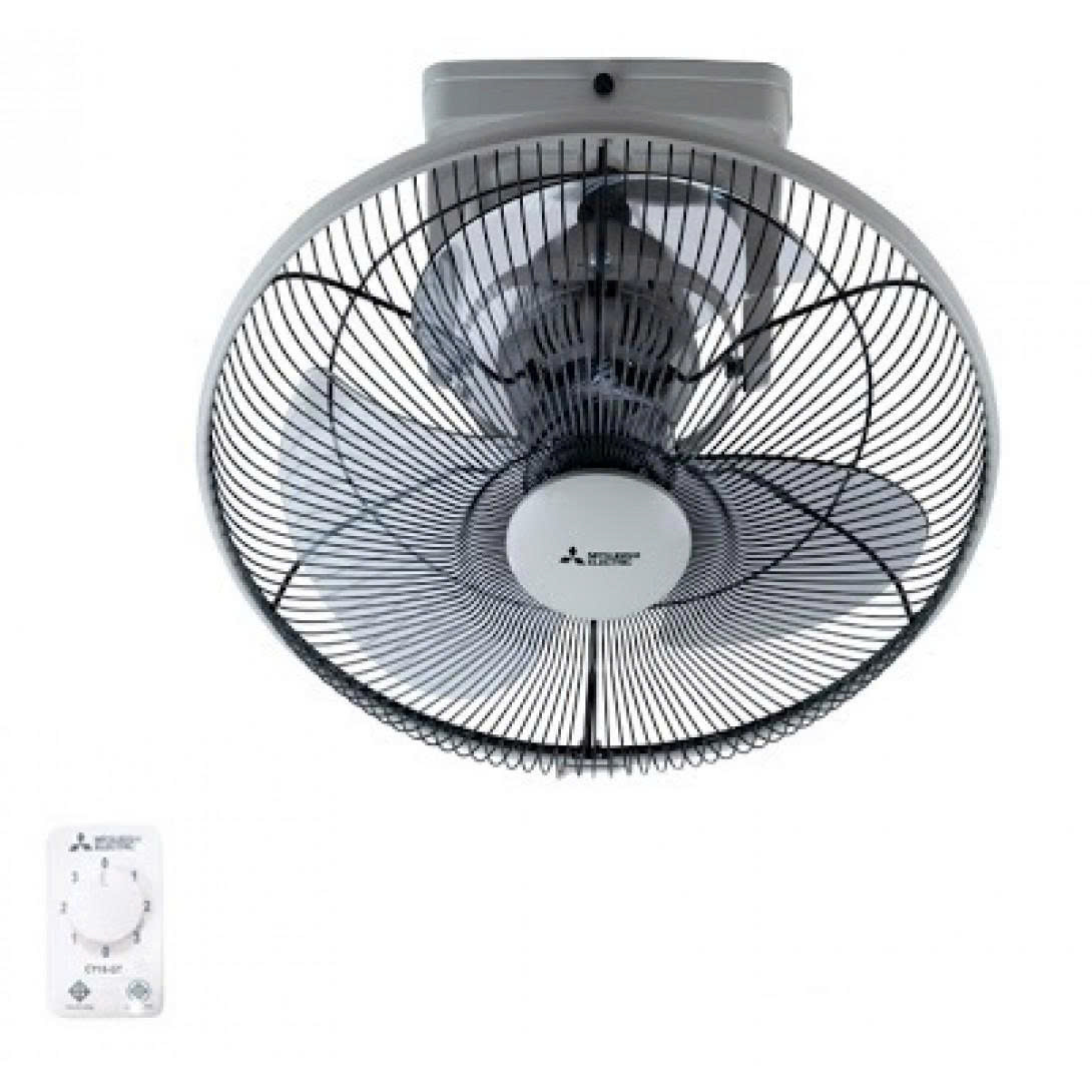 [Hàng chính hãng] Quạt đảo trần Mitsubishi CY16-GA không dừng, màu xám