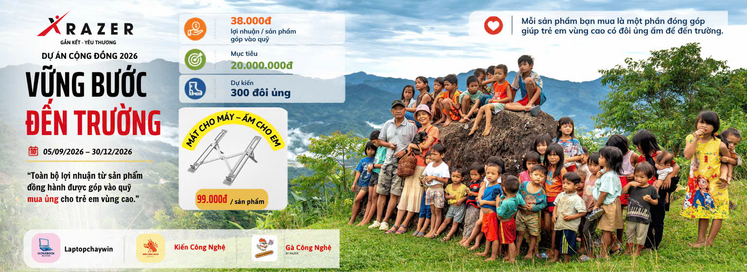 Dự án cộng đồng 2026: Vững bước đến trường