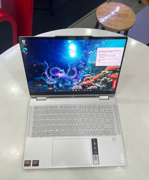 Lenovo Yoga 7 2in1 14AKP10 Ryzen AI 5 340 Ram 16GB SSD 1TB màn 14inch FullHD+ OLED (Kèm bút)