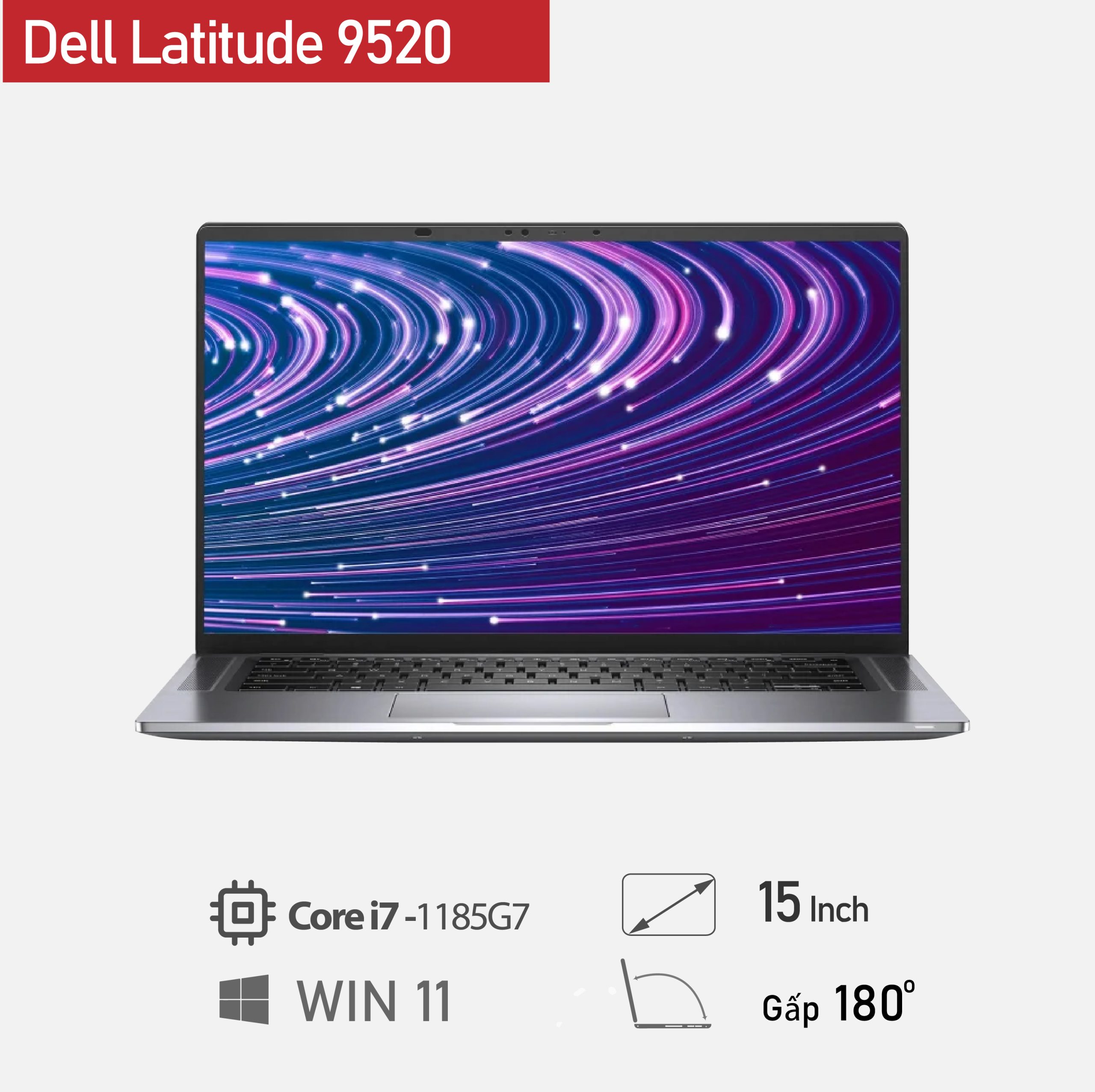 [ 99% ] Dell Latitude 9520 15 inch – Core i7 1185G7 /32 GB/256GB FHD