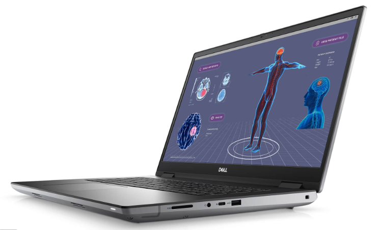 Dell Precision 7780 Core i7 13850H Ram 32GB SSD 512GB Card RTX 3500 ADA 12GB Màn 17.3inch FullHD