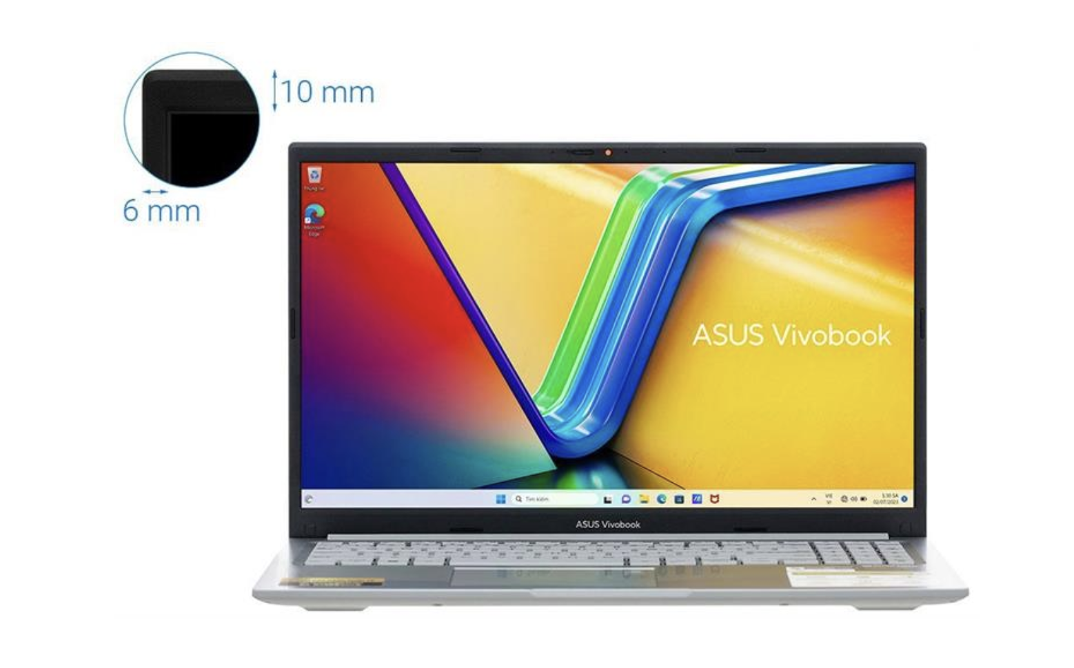 Asus Vivobook 15 X1504VA - BQ185WS Core 5 120U Ram 16GB SSD 512GB Màn 15,6inch FullHD