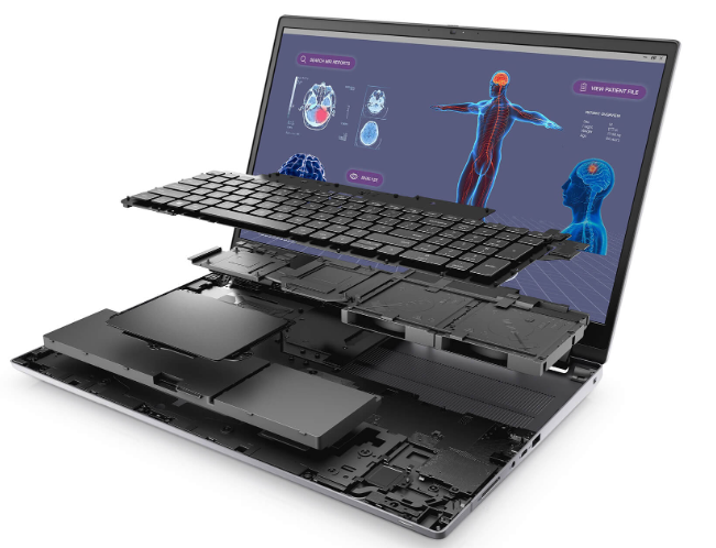 Dell Precision 7780 Core i7 13850H Ram 32GB SSD 512GB Card RTX 3500 ADA 12GB Màn 17.3inch FullHD