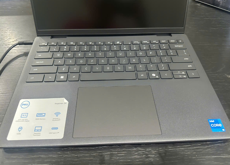 [New Full VAT] Dell Inspiron 14 N5440 Core i5 1334U Ram 8GB SSD 512GB Màn14inch FullHD+ CARBON BLACK Backlit Keyboard