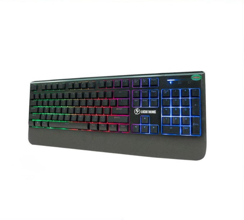 Bàn Phím Giả Cơ Lightning PR 8800Z Gaming RGB Rainbow
