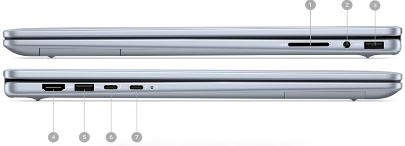 DELL INSPIRON 7640 2IN1 Ultra 7 155H RAM 16GB SSD 1TB MÀN 16inch FullHD+ TOUCH