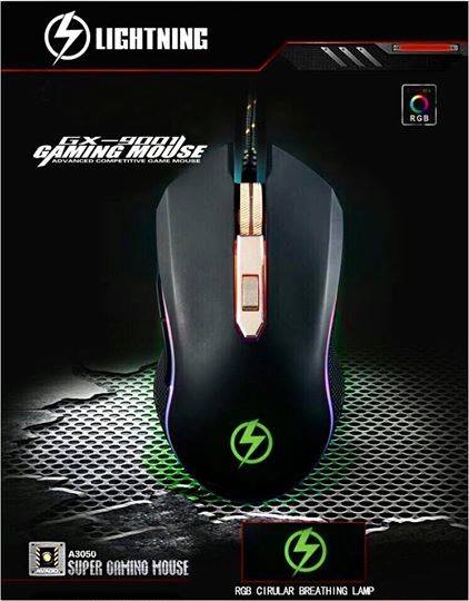 Chuột Máy Tính Lightning GX-9001 Gaming RGB