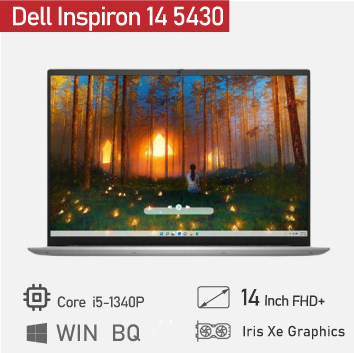 [Mới 100%] Dell Insprion 5430 Core i5-1340P/ 16GB/ 512GB SSD/ 14inch FullHD