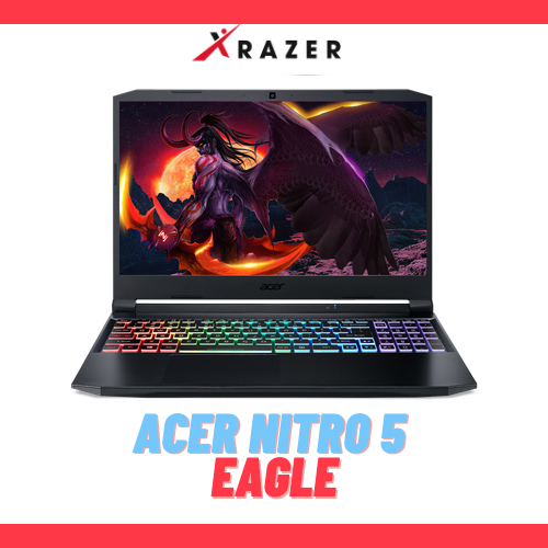 [Mới 100%] Laptop Gaming Acer Nitro 5 Eagle AN515 57 720A Core i7-11800H/ 816GB/ 512GB/ RTX™ 3050Ti 4GB/