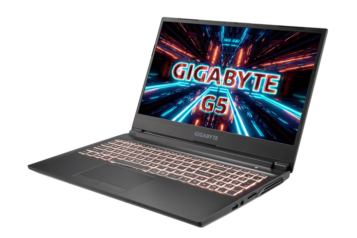 [Mới 100%] Laptop GIGABYTE Gaming G5 i5 10500H/ 16GB/ 512GB/ 6GB RTX3060/ 144Hz