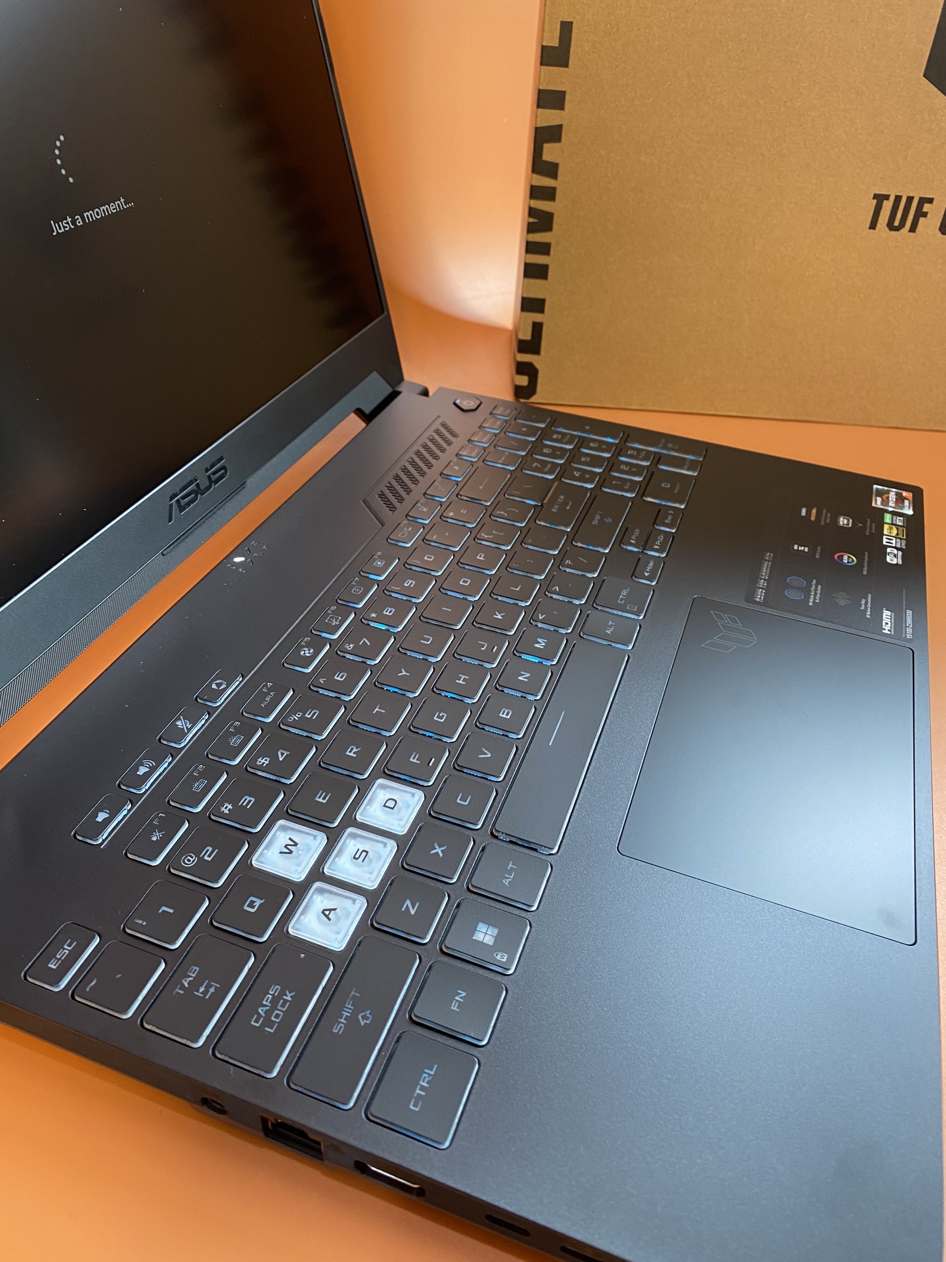 [Mới 100%] Asus TUF A15 2022 Ryzen 7-6800H/ 8GB/ 512GB/ RTX 3050Ti/ 15.6inch FHD 144Hz IPS