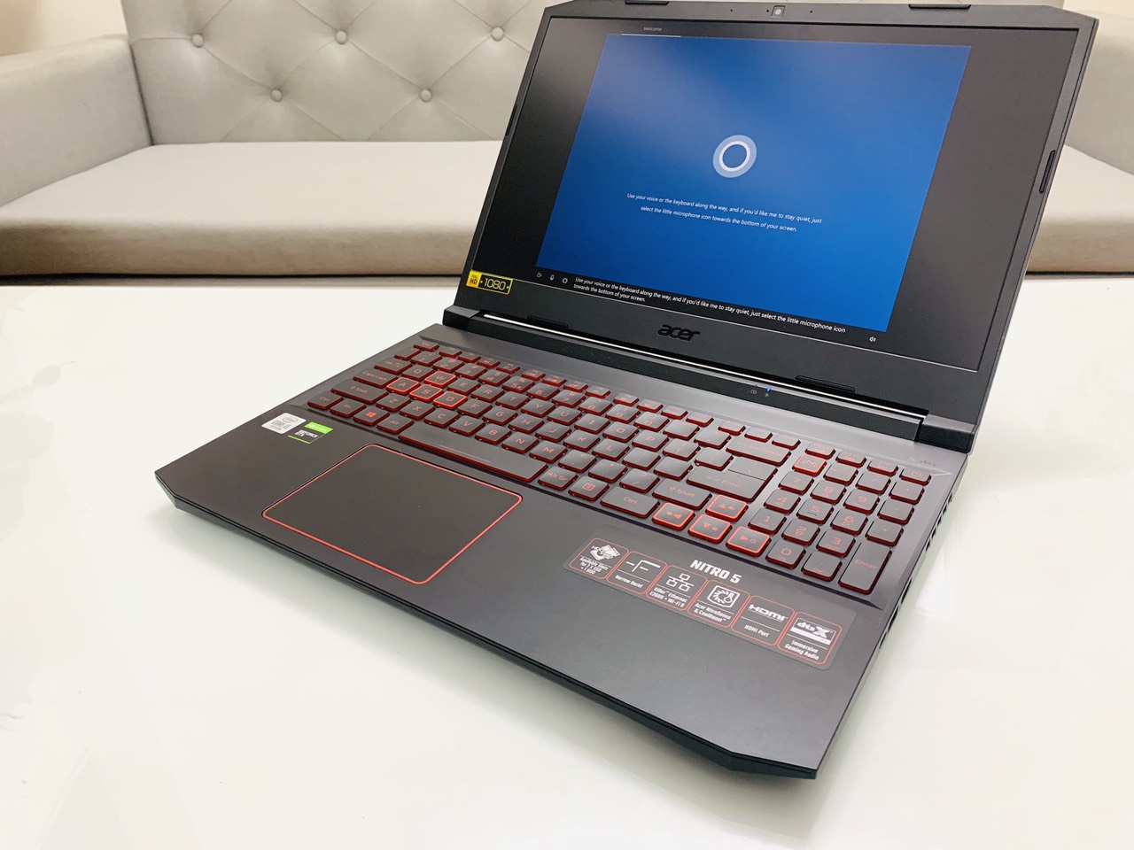 [New 100%] Acer Nitro 5 2020 AN515-55 Core i5-10300H/ 16GB/ 256GB/ 15.6 FHD/ VGA GTX 1650 4GB