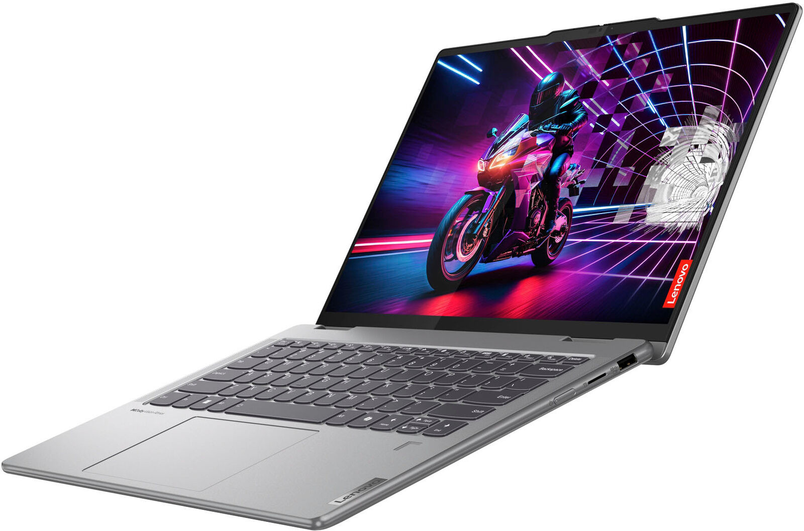 [ Mới 100% ] Lenovo Yoga 7 2in1 Ryzen 5 8640HS Ram 8GB SSD 512GB Màn 14 inch FullHD+ Touch 100% sRGB
