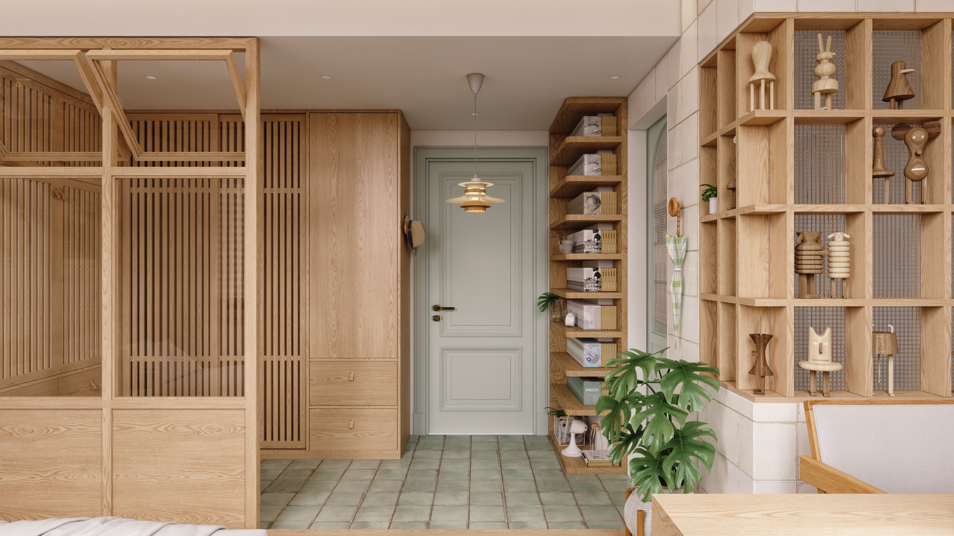 Cải tạo phòng ngủ - japandi style