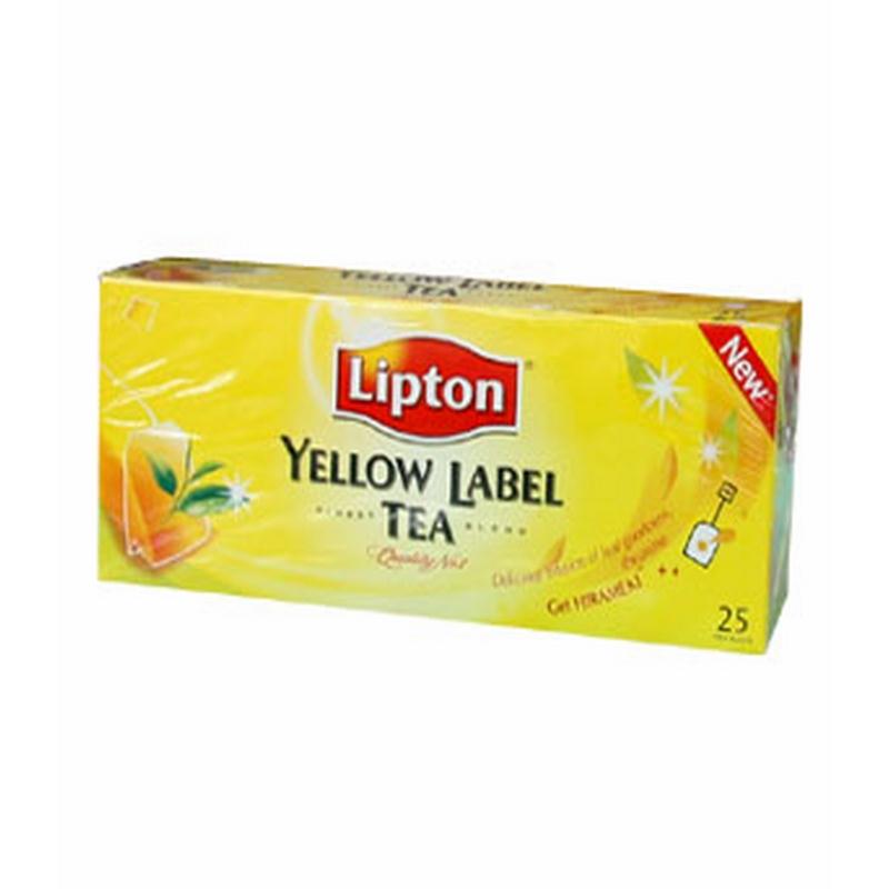 Trà Lipton Yellow Label Tea 25 Góix2Gr