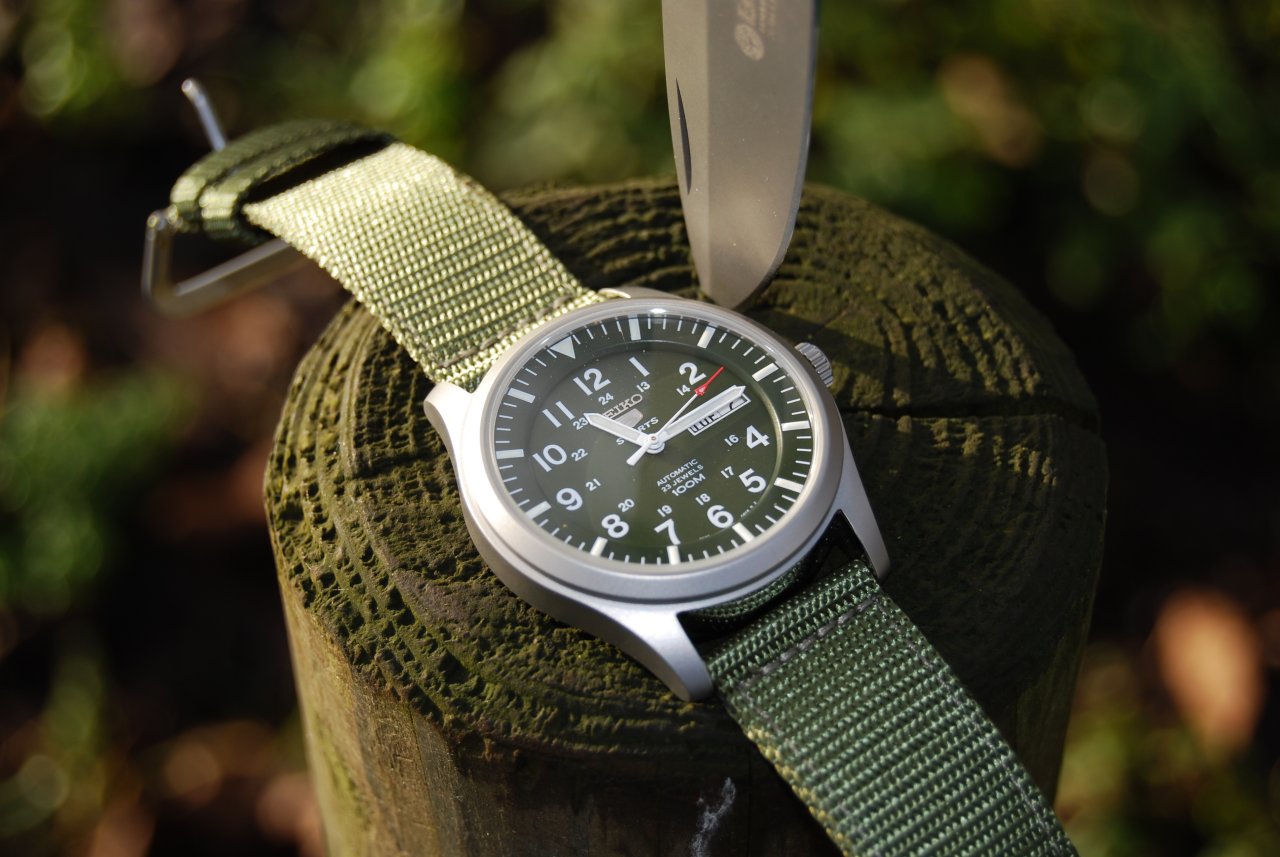 Đồng hồ Seiko 5 Quân đội bản nội địa Nhật có gì hay.?