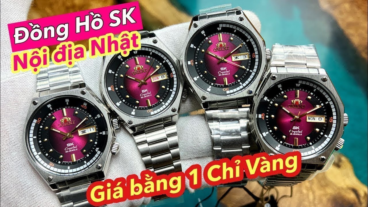 Đánh giá chi tiết đồng hồ Orient SK phiên bản Nội Địa Nhật Bản có gì hay..???
