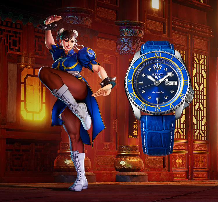 Seiko 5 Sport Street Fighter V phiên bản đặc biệt