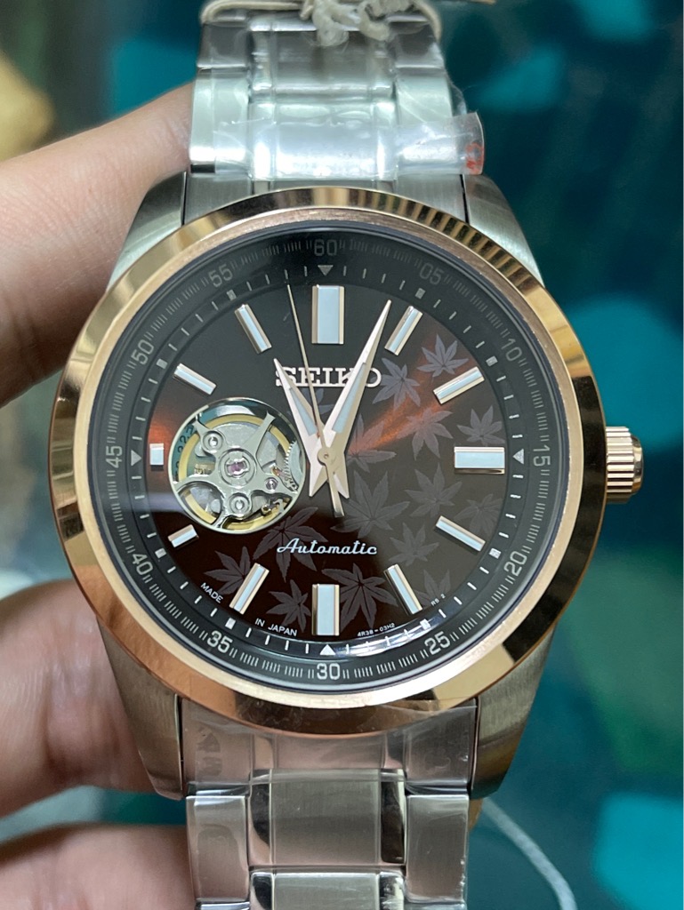 Seiko Limited Edition SCVE056 - Made in Japan - Phiên bản lá phong